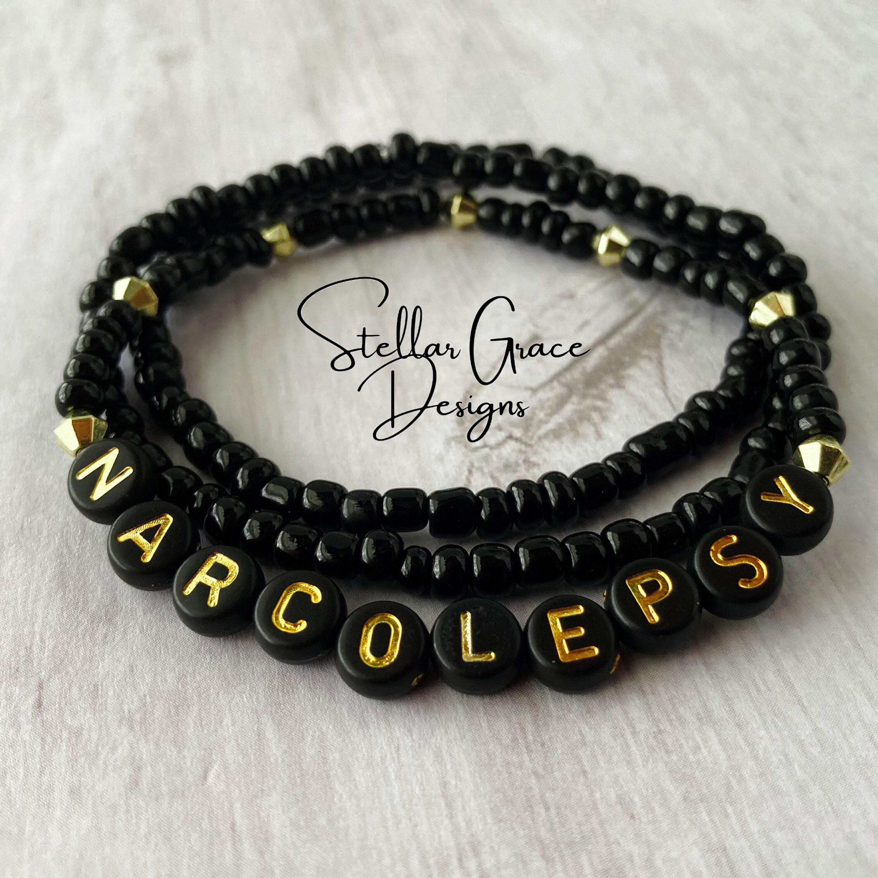 Narcolepsy medical shop bracelet
