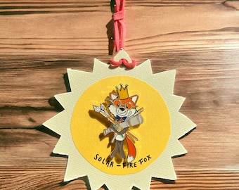 Solar-Fire Fox Enamel Pin
