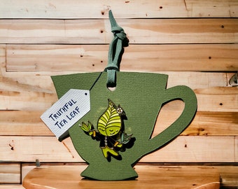 Truthful Tea Leaf Enamel Pin