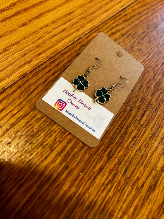 NEW St Patrick’s Day Earrings shamrocks hats