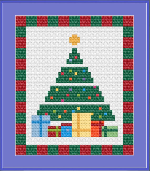 O Christmas Tree Cross Stitch Pattern