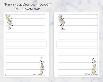 A5 Gratitude & Good Will Insert | Printable Planner Insert | A5 Size | 6 Ring Planner