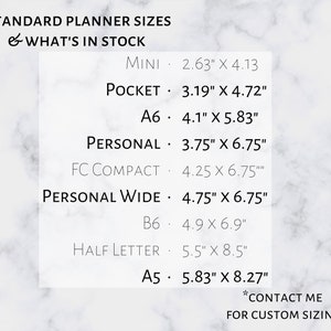 A6 Simplified Project Planner | Printable Planner Insert | A6 Size | 6 ...