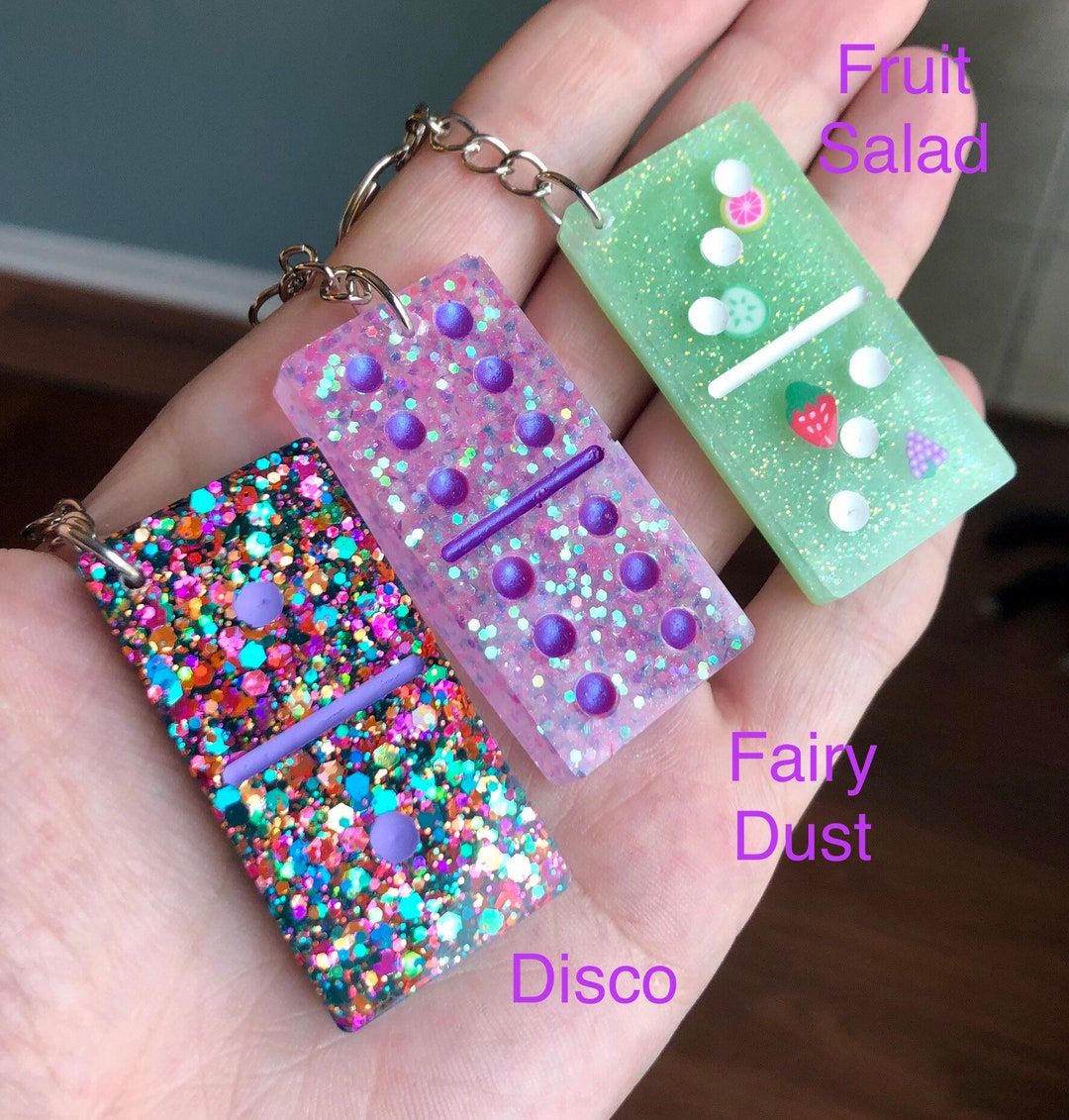 Domino Keychain - Etsy