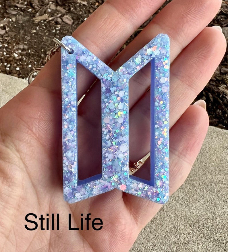 BTS Logo Keychain Vol. 3 Etsy