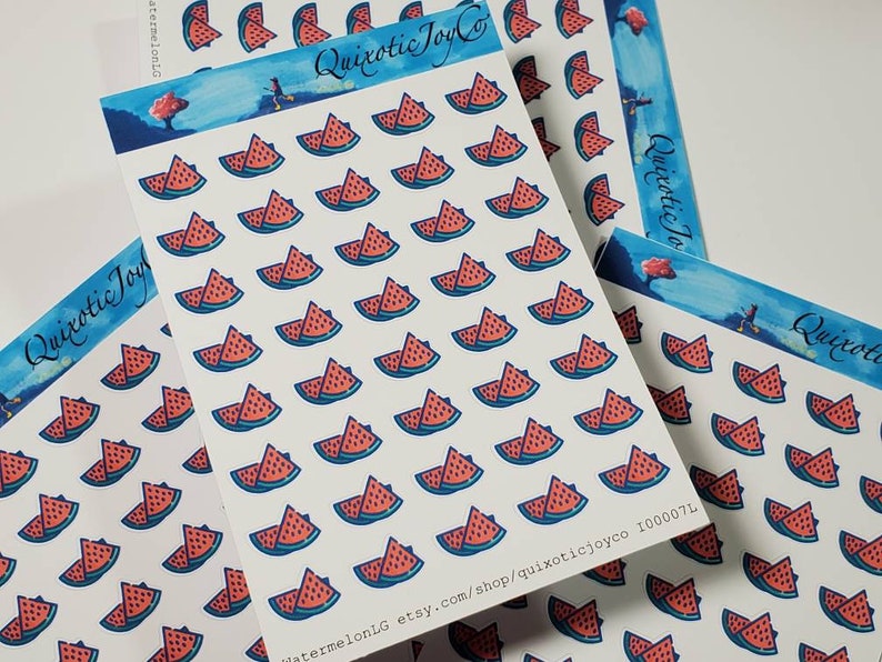 LARGE Watermelon Planner Sticker Functional Planner Sticker Money EC large-watermelon-planner-sticker-functional-planner-sticker-money-ec