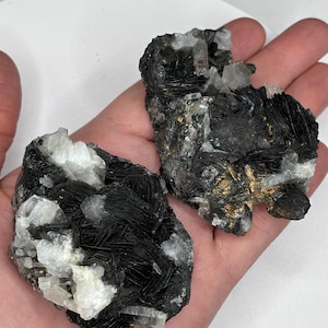 Quartz Crystal Cluster with Specularite Hematite