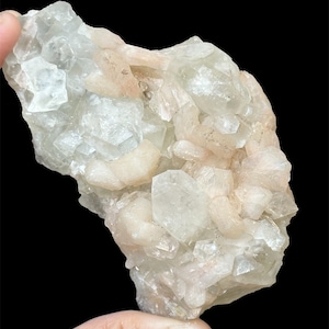 Apophyllite with Stilbite ~ India