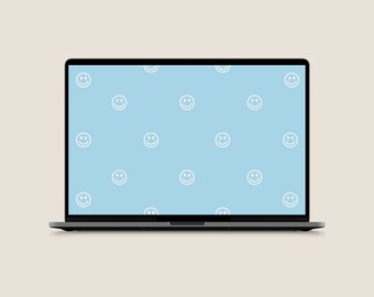 Smiley Wallpaper Etsy