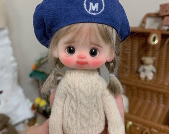 ob11ドールウィッグ オビツ11ドール モヘアウィッグ Stodoll BJD 1/8