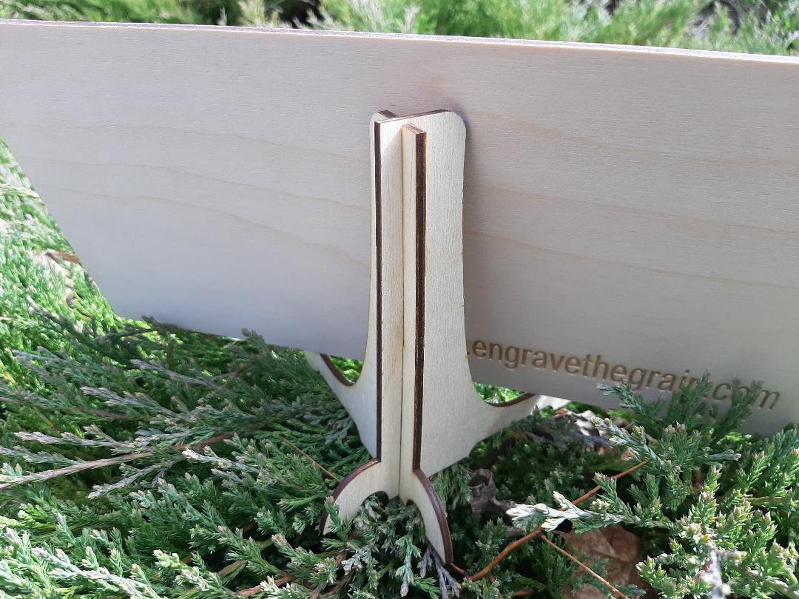 Laser cut EASEL stand svg dxf and laser cut file Etsy