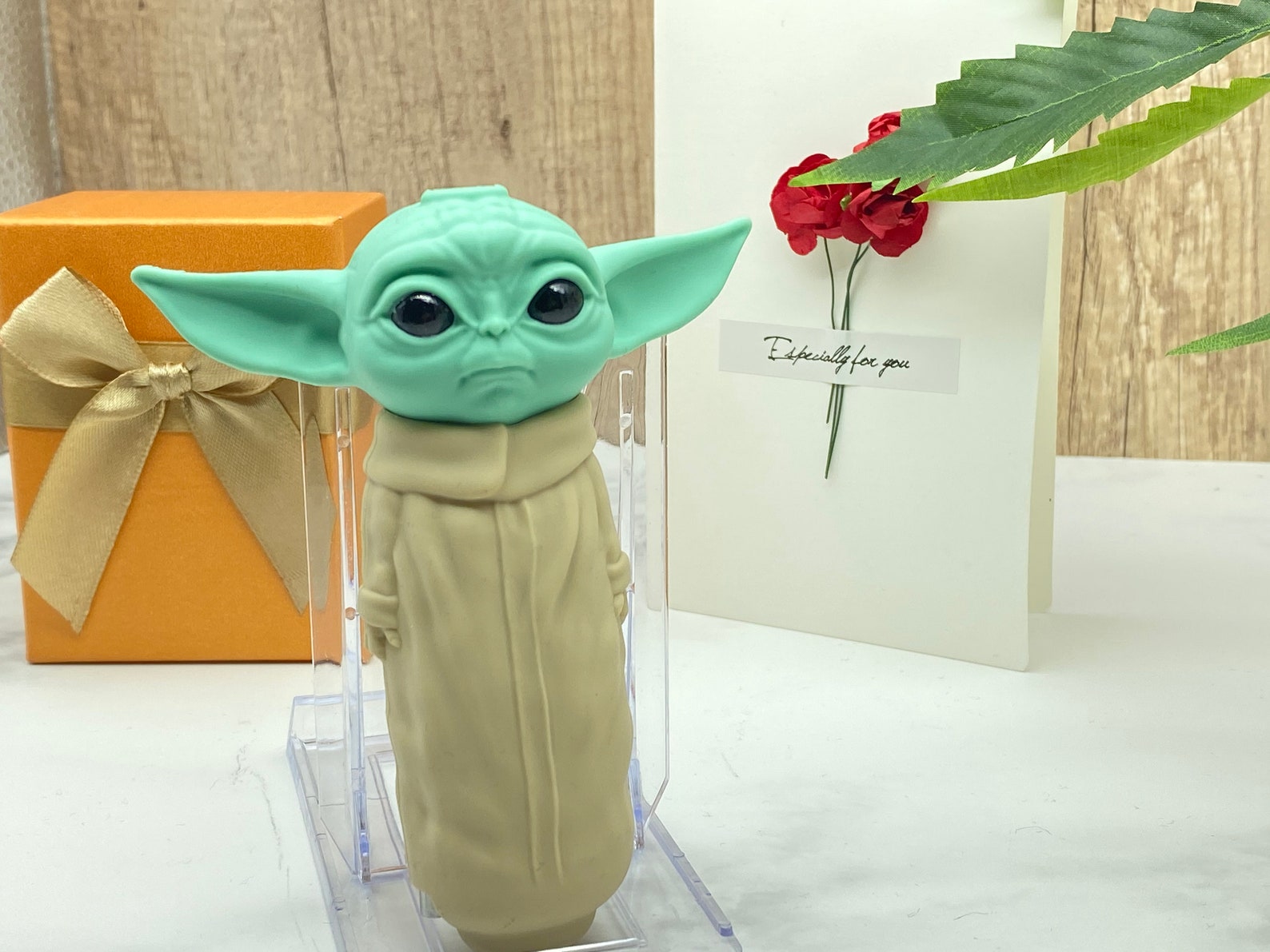 StarWars Baby Yoda Smoking Pipe Silicone & Glass Pipe Etsy