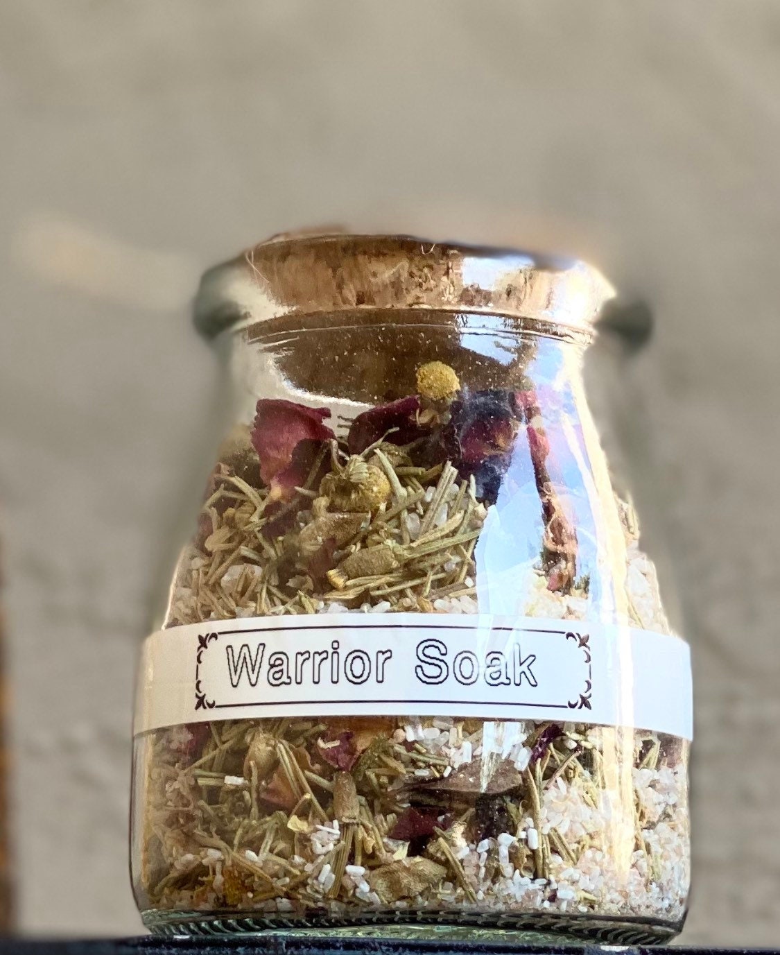 Botanical Bath Salts in a jar Relaxing Rituals Bath Salts Etsy