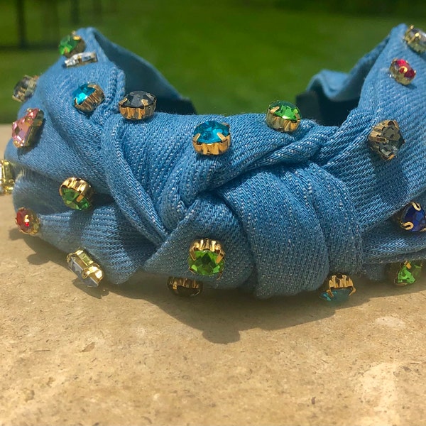 Jeweled Headband Etsy