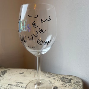 Boob Wine Glass -  UK