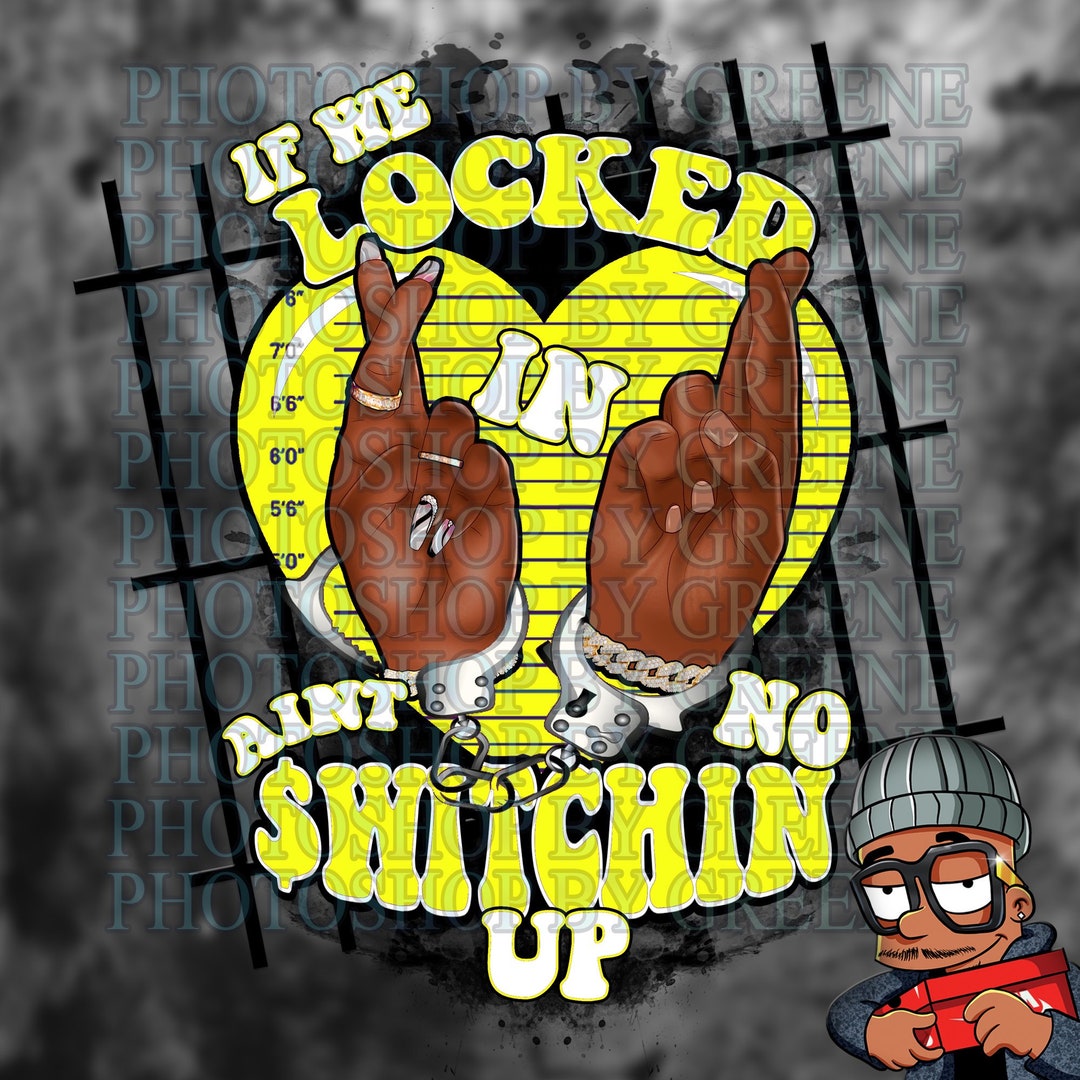 LOCKED JAIL Yellow Etsy