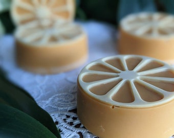 Orange and Lime Artisan Soap / Handcrafted Natural Soap / Handmade Soap / Cold Process Soap / Vegan Soap