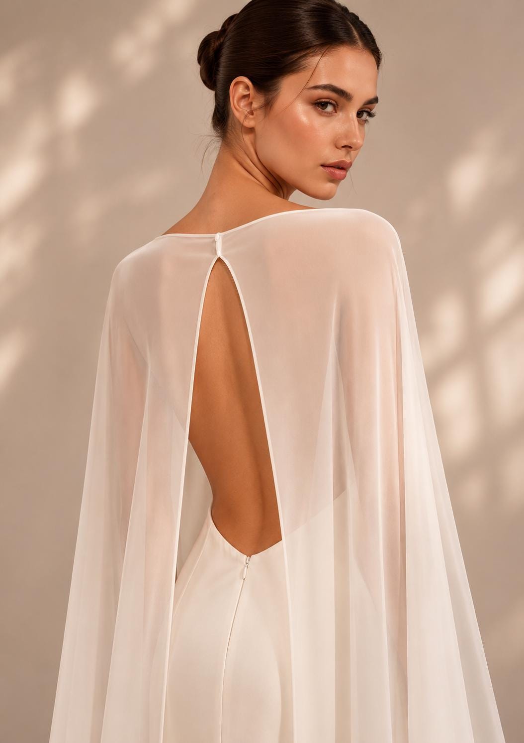 Light Brown Wedding Dress