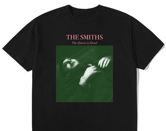The Smiths the Queen is Dead Vintage Vibe T-shirt (green / Pink