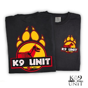 K9 Unit Canine Park Police K9, K9 Trainer, K9 Comfort Colors Shirt, K9 Christmas Gift, German Shepherd, USA K9 Shirt