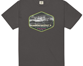 Santa Monica Los Angeles CA Comfort Colors T-Shirt | Beach Souvenir
