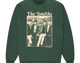 The Smiths  Vintage Rock Music Crewneck Sweater - The smiths fan gifts, band tee, The smiths graphic Comfy Sweater, Winter Music Sweater