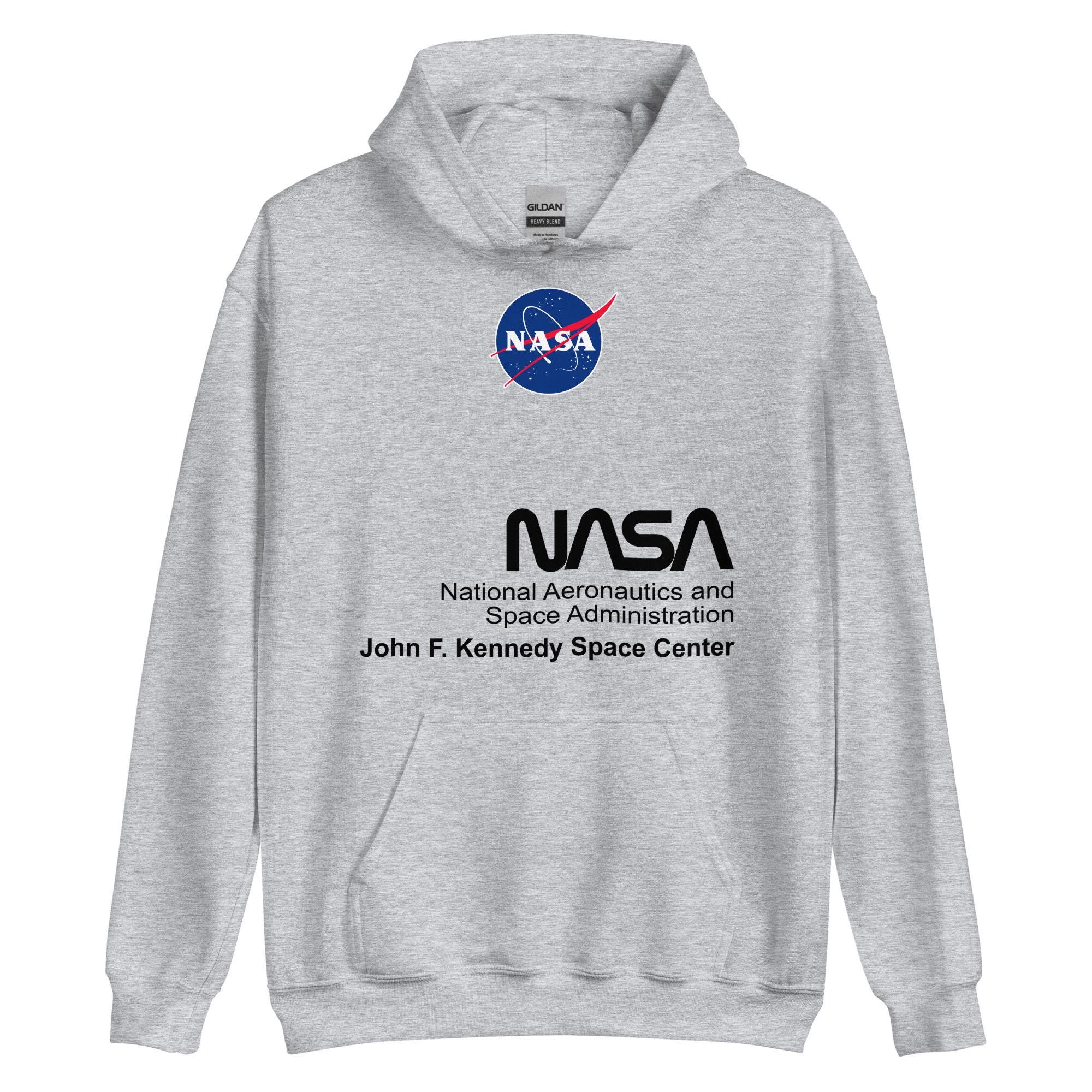 NASA Logo Sweatshirt, John F. Kennedy Space Center Crewneck - Etsy