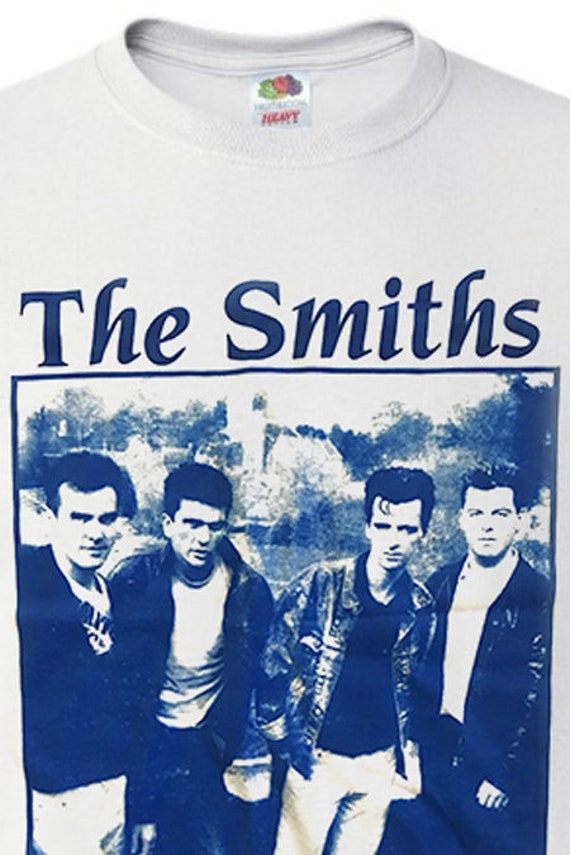 80's The Smiths Morrissey band members Vintage T-… - image 3