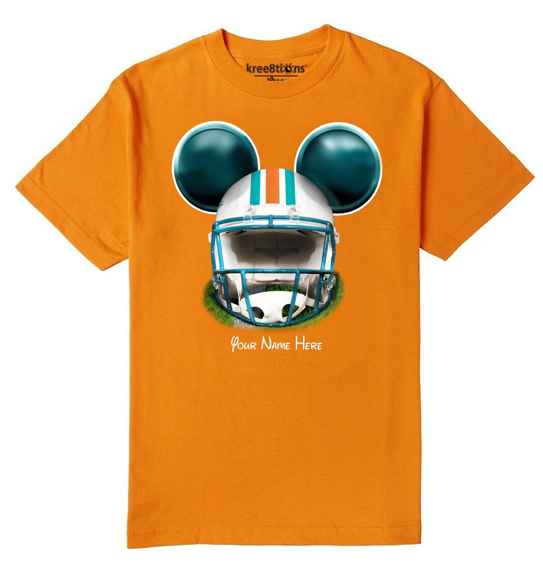 Custom Football Fan Miami Mouse Ears Helmet Shirt, Sweater, Hoodie, Sports Fan Gift, Disneyland