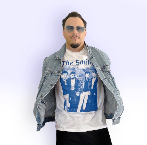 The Smiths Morrissey Band 80's Vintage T-Shirt – Cotton Rock Music Tee