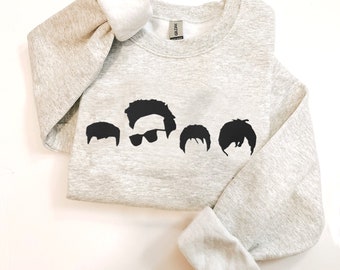 EMBROIDERED I The Smiths Band Hair Logo Sweater or Hoodie Morrissey Rockabilly Sweater - 80's music, Vintage Shirt, The Smiths Sweater