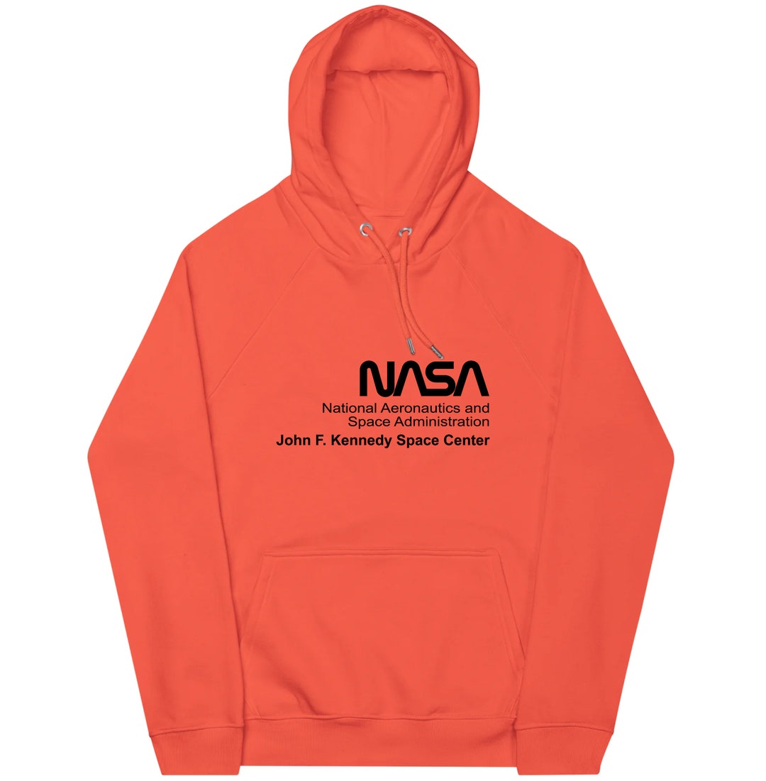NASA Kennedy Space Center Embroidered Hoodie, Unisex Space ...