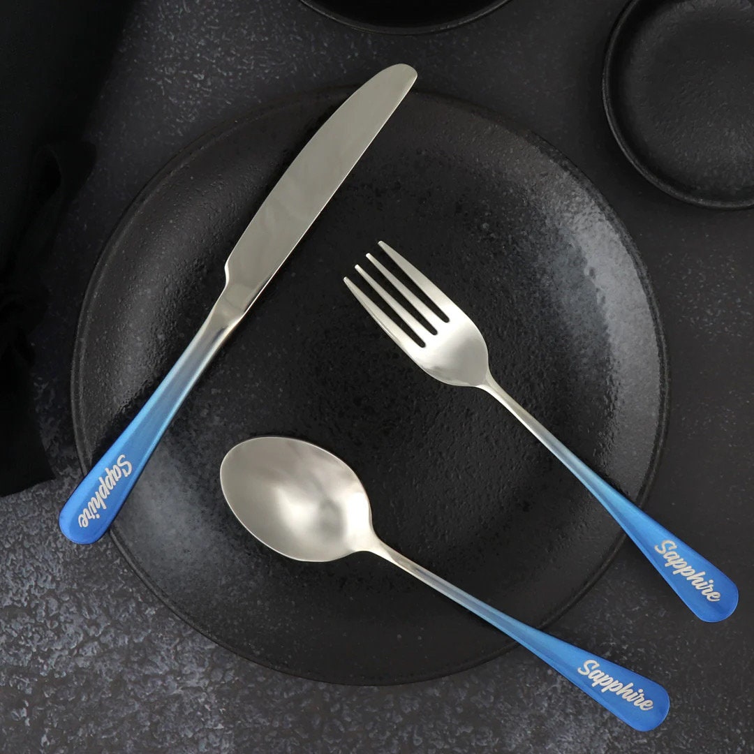 7pcs/set Stainless Steel Knife, Fork, Spoon, Chopsticks, Straws With Zipper  Bag, Portable Outdoor Travel Cutlery & Straw Set