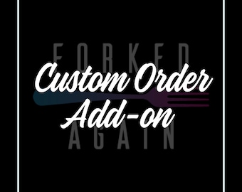 Complemento de pedido personalizado