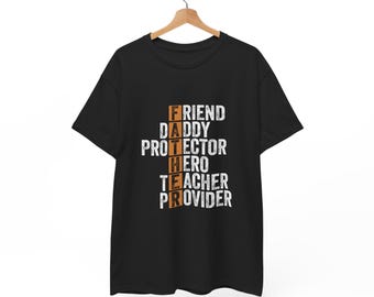 Custom Dad T-Shirt: Father's Day Gift for Him