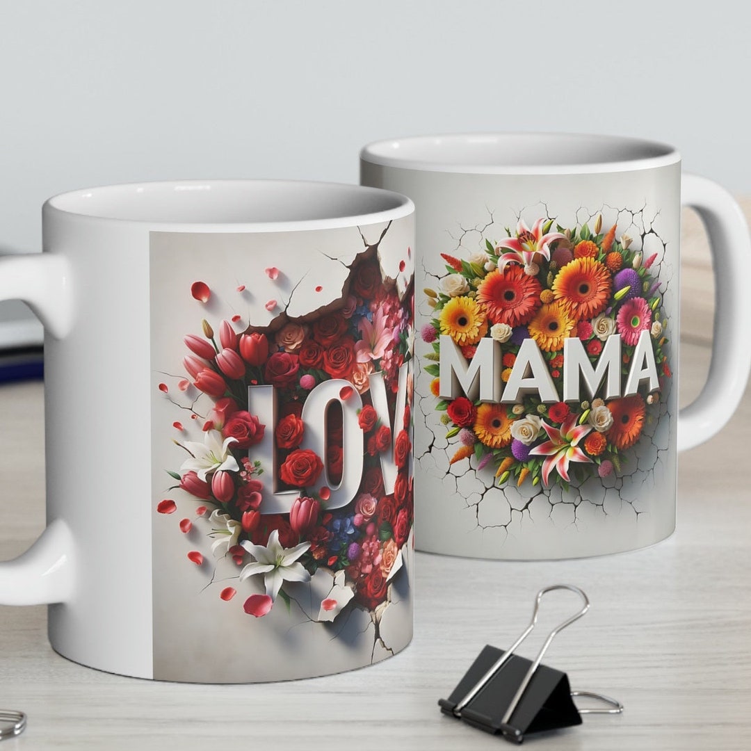 Personalized Mothers Day Mug Mothers Day Gift Custom Mom Gift 3D ...