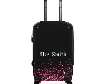 Personalized Custom Gift Luggage Couples Gifts Weekender Bag Wedding Gifts Wedding Favors Unique Gifts Travel Bag Suitcase Gift For Her