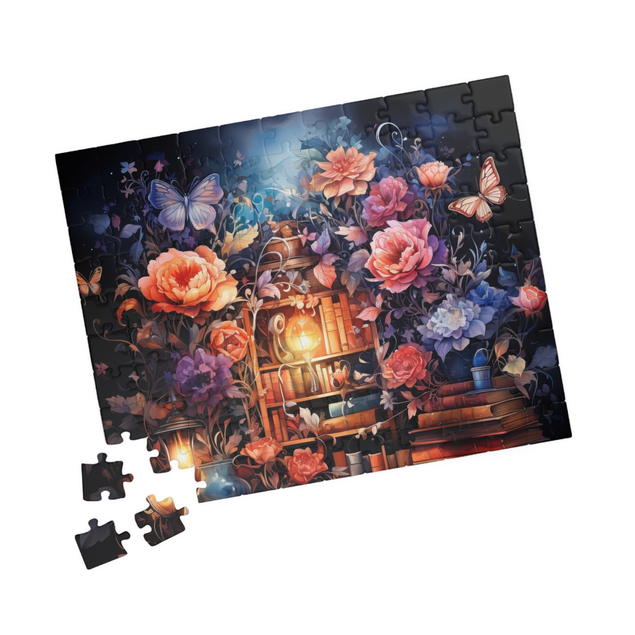 Whimsical-Library Puzzle Geschenk 110, 252, 520, 1014 Teile Geschenkideen Puzzle 110, 252, 520, 1014 Teile Geschenk Für Sie Ihn