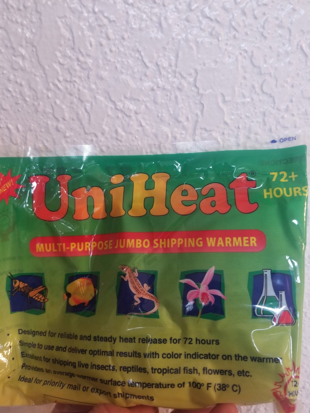 72 HOUR HEAT PACK & Insulation Wrap Etsy