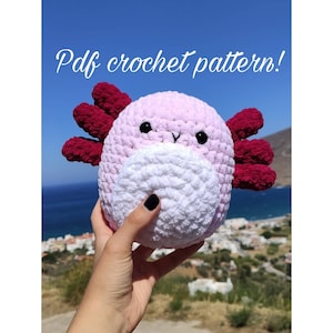 Axolotl Crochet Pattern