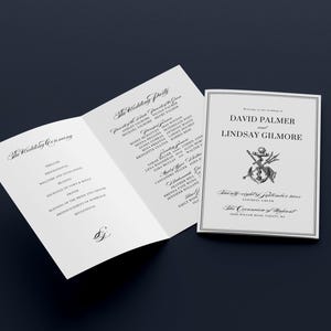 Beach Wedding Program Template, Adventurous Destination (Digital Download) - MA1