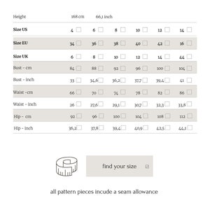 Monika Oversize Autumn Coat PDF Sewing Pattern EU 34-44 US 2-12 Easy to ...