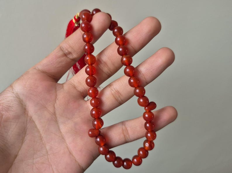 Natural red aqeeq tasbih , red agate tasbih , 33 beads agate tasbih , rosary beads , agate rosary , agate prayer beads , red carnelian agate prayer beads , natural yemeni aqeeq tasbih , Islamic agate tasbih , 33 beads tasbih , red agate tasbih , gifts for Muslim,  yemeni aqeeq tasbih , agate prayer beads , rosary beads , Muslim prayer beads , Islamic prayer beads , round aqeeq beads tasbih , agate beads tasbih , gifts for Muslim friends , Islamic gifts,  Islamic aqeeq tasbih ,rosary beads ,beads