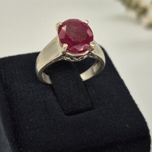 Handmade Ruby Ring, Ruby gemstone Ring, Women's ring, gemstone ring, silver ring, ruby, silver ring, jewellery gift, men's ring, handmade jewellery, boho ring, adjustble ring, promise ring, statement ring, everyday silver ring, unique ring, simple ring, simple ruby ring, partywear ring, gifts for friend, 925 sterling silver ring, 925 ring, gifts for her, mother's day gift, ruby jewellery, faceted ruby, oval ruby, polished ruby ring, ruby cut ring ,silver ring , gemstone ring handmade silver ring