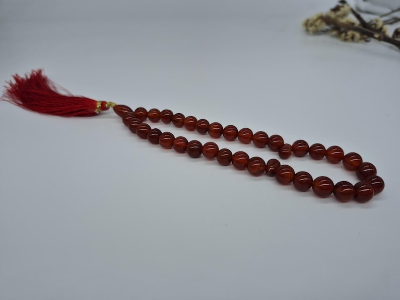 Natural red aqeeq tasbih , red agate tasbih , 33 beads agate tasbih , rosary beads , agate rosary , agate prayer beads , red carnelian agate prayer beads , natural yemeni aqeeq tasbih , Islamic agate tasbih , 33 beads tasbih , red agate tasbih , gifts for Muslim,  yemeni aqeeq tasbih , agate prayer beads , rosary beads , Muslim prayer beads , Islamic prayer beads , round aqeeq beads tasbih , agate beads tasbih , gifts for Muslim friends , Islamic gifts,  Islamic aqeeq tasbih ,rosary beads ,beads