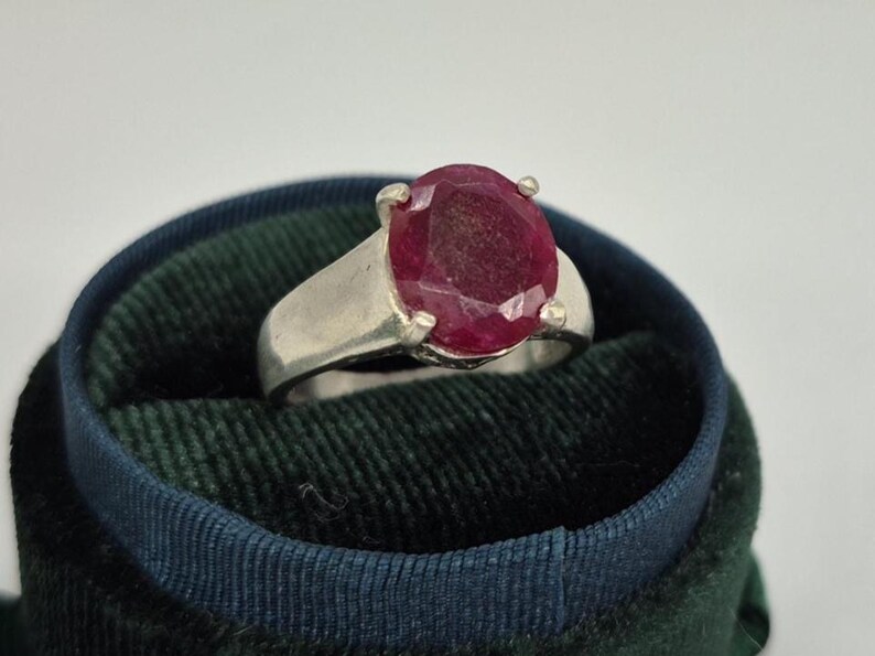 Handmade Ruby Ring, Ruby gemstone Ring, Women's ring, gemstone ring, silver ring, ruby, silver ring, jewellery gift, men's ring, handmade jewellery, boho ring, adjustble ring, promise ring, statement ring, everyday silver ring, unique ring, simple ring, simple ruby ring, partywear ring, gifts for friend, 925 sterling silver ring, 925 ring, gifts for her, mother's day gift, ruby jewellery, faceted ruby, oval ruby, polished ruby ring, ruby cut ring ,silver ring , gemstone ring handmade silver ring