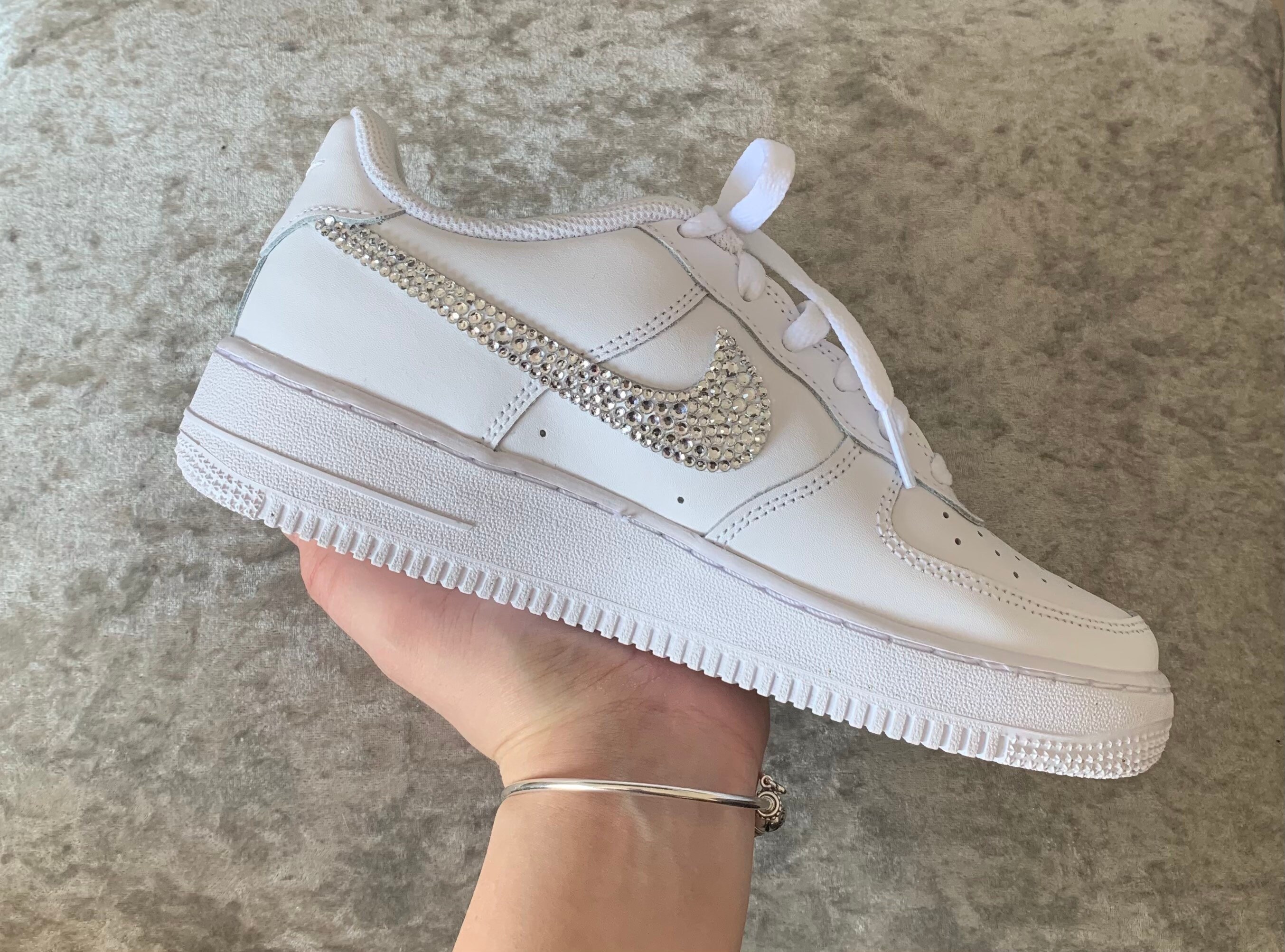 Custom Rhinestone Air Force 1's Etsy UK