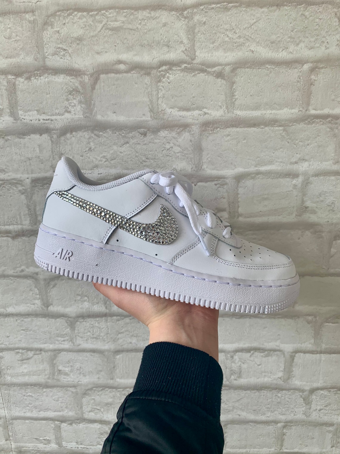 rhinestone air force 1