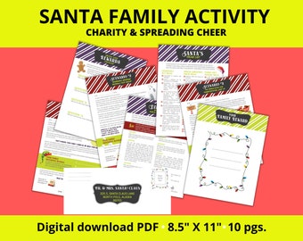 New Family Christmas Tradition: Your Santa Family Initiative | Christmas Activities | Family Time |
