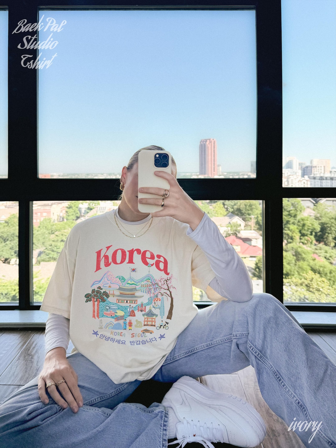 Double Monogram Korean Shirt